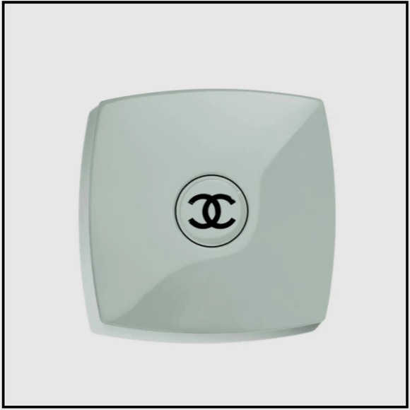 CHANEL DUAL COMPACT MIRROR - LIMITED STOCK SAGE GREEN WITH BOX/VELVET DUSTBAG - Picture 8 of 15